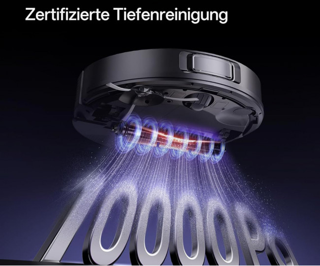 Робот-пилосос Vexilar W15 із функцією швабри + мультициклонна станція